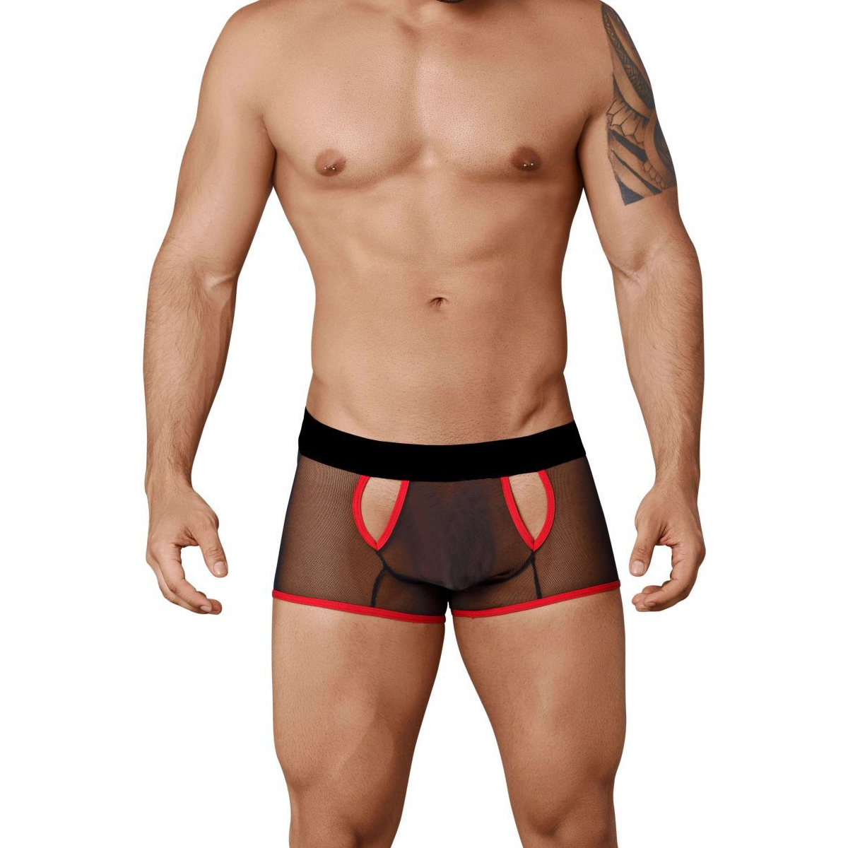 Men's Seductive Boxer Underwear with Back Slit (ML-07224)