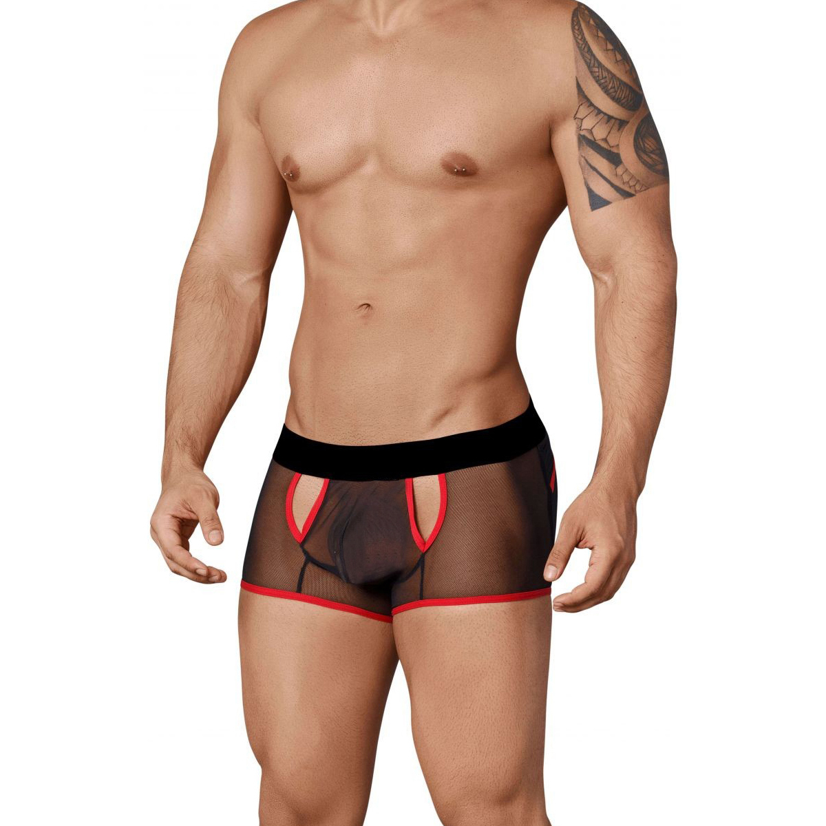 Men's Seductive Boxer Underwear with Back Slit (ML-07224) - Image 3