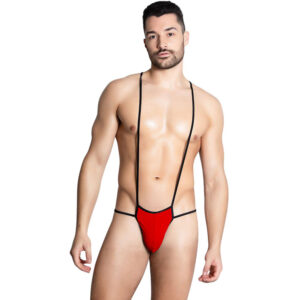 Men's Bold Suspender Lingerie (ML-07689) – Sleek, Sensual, and Striking