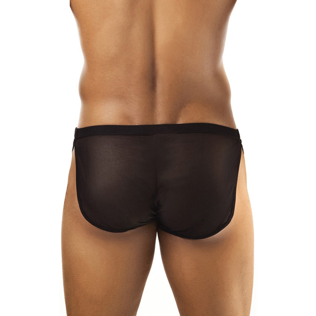 Men's Solid Power Net Brief (ML-07091) – Lightweight Everyday and Formal Wear - Image 3